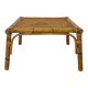 70's rattan coffee table