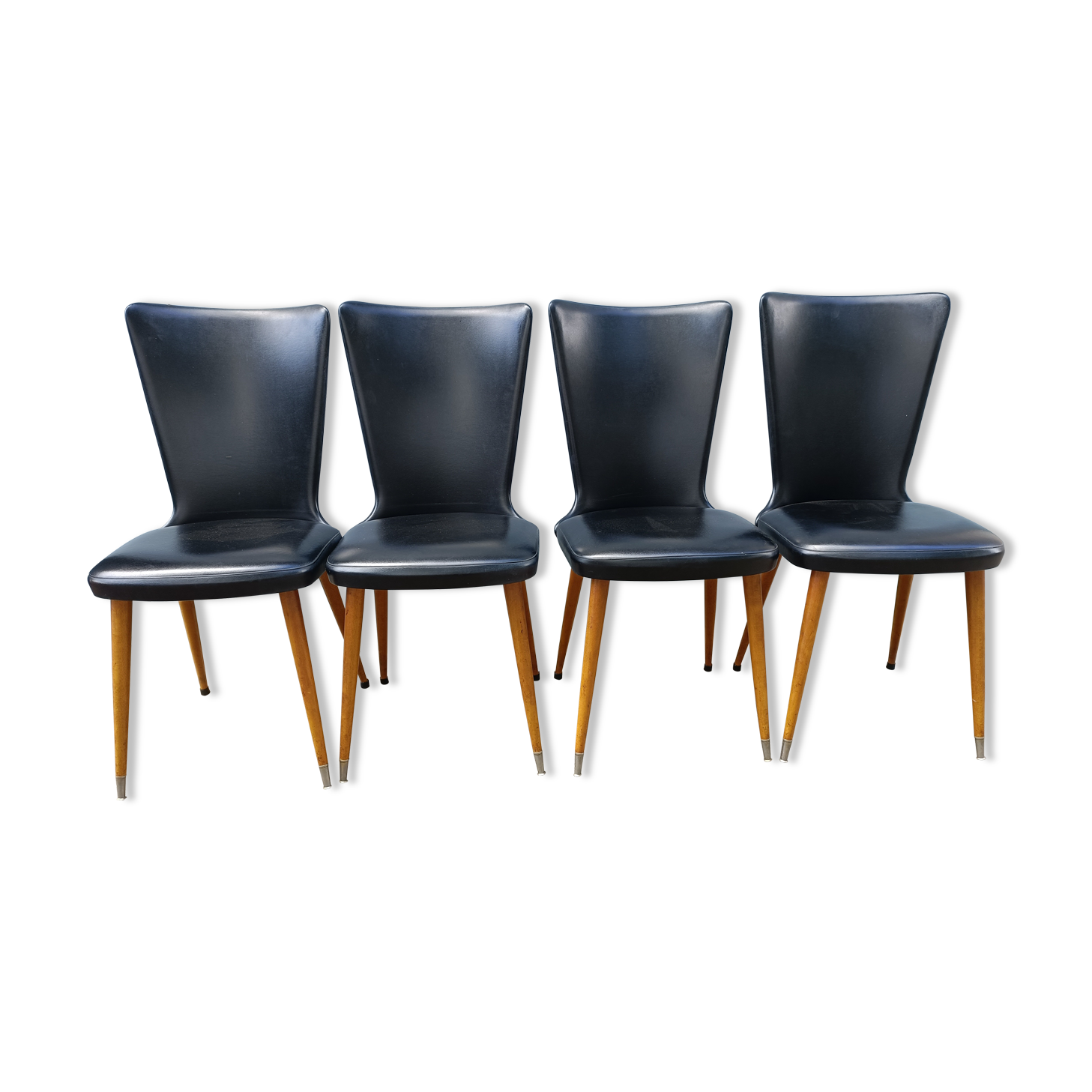 Lot of 4chaises Bauman essor