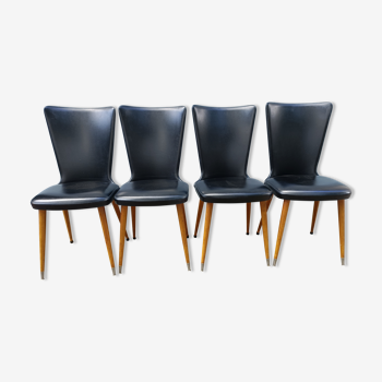 Lot of 4chaises Bauman essor