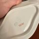 Plate, Ramekin, Salad Bowl 23cm, Limoges Porcelain, Blue and Gold, Betoule