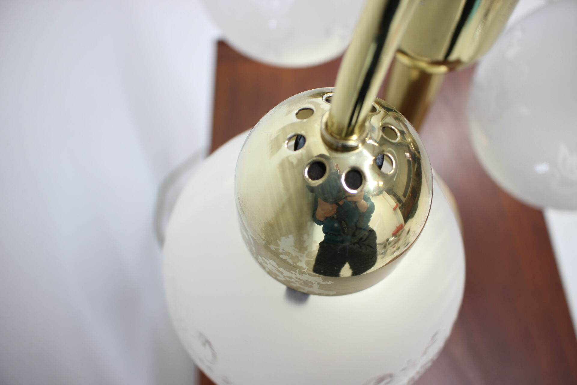 1980s Preciosa Glass Table Lamp, Czechoslovakia