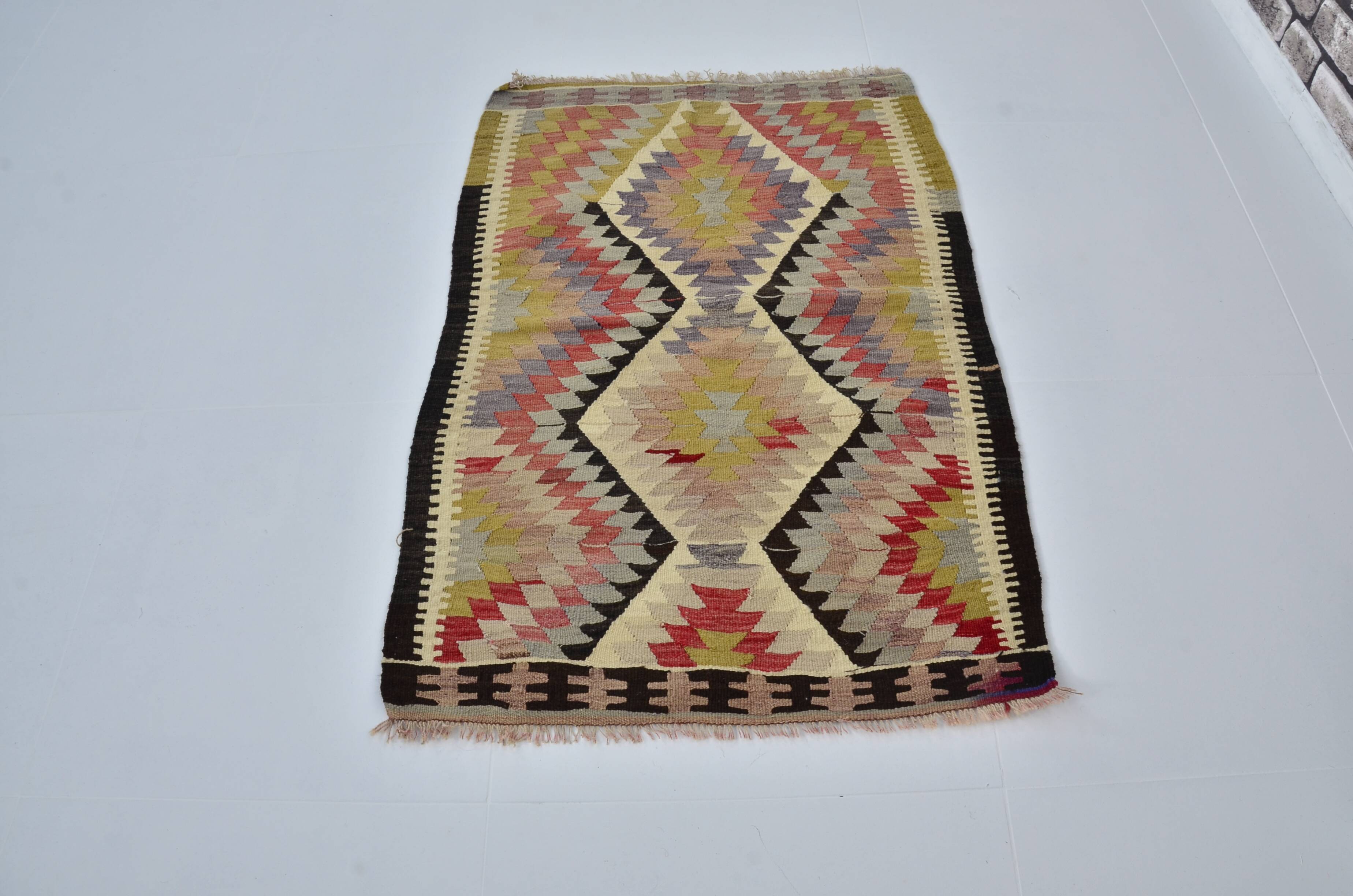 Anatolian Oushak Vintage Kilim Rug sku 3071