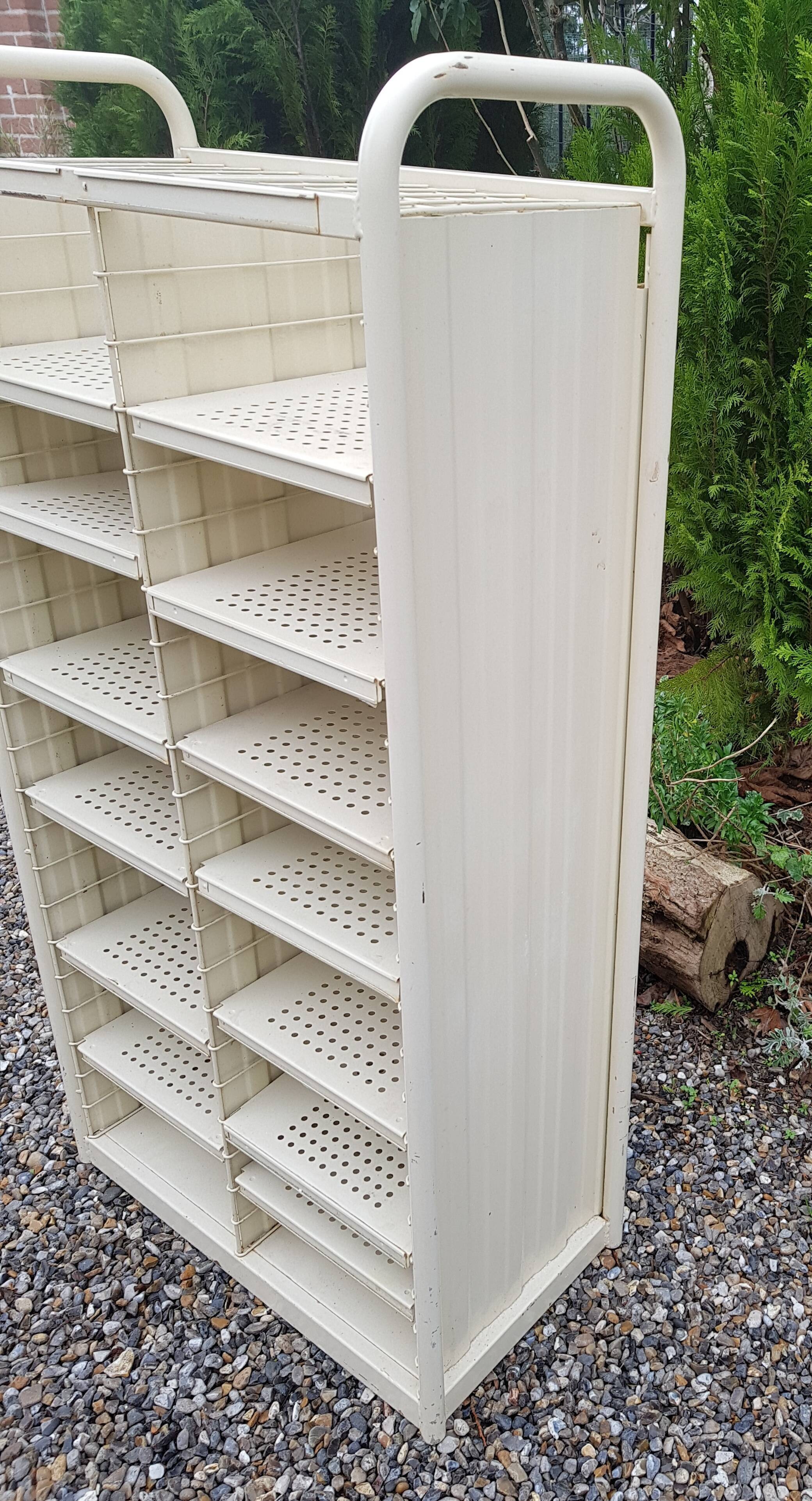 Metal shelf the Post