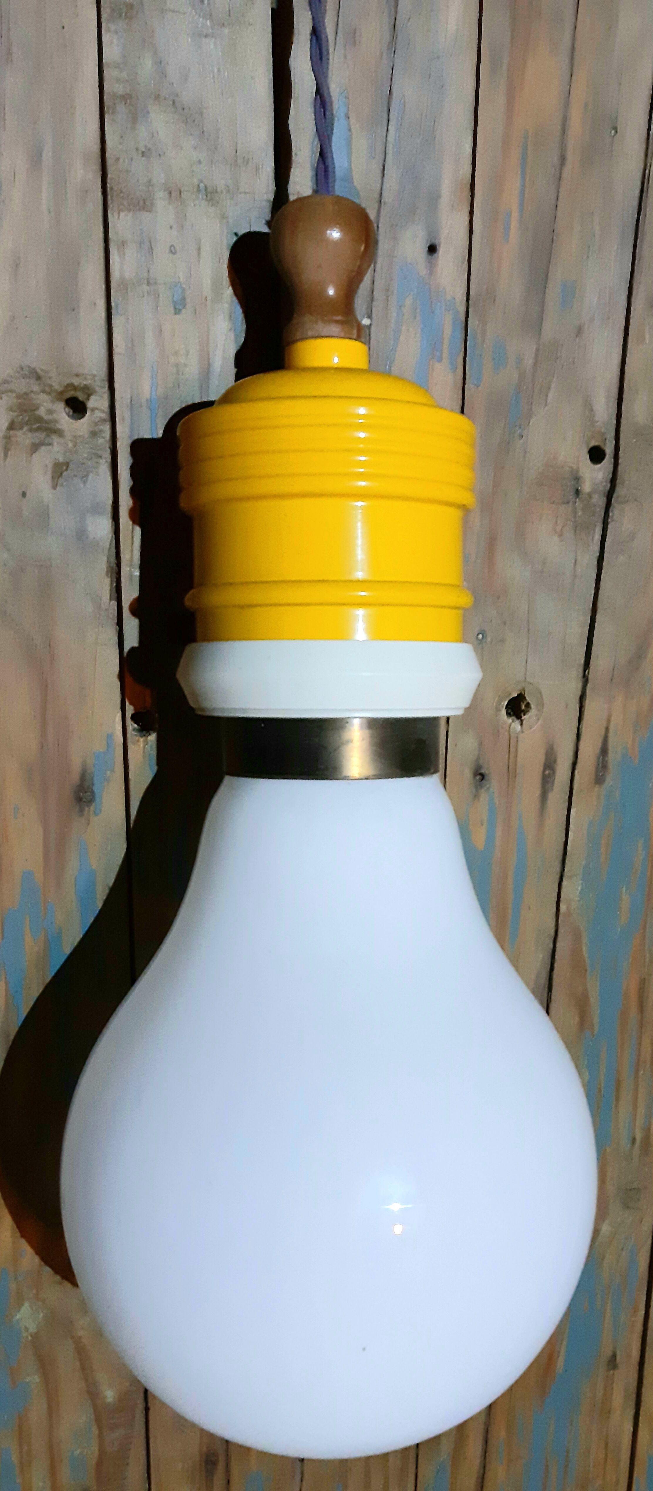 Bulb lamp by Ingo Maurer for Metalarte, 1960s