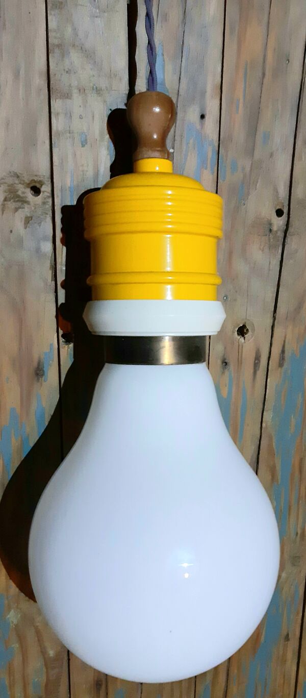 Lampe ampoule par Ingo Maurer pour Metalarte année 60