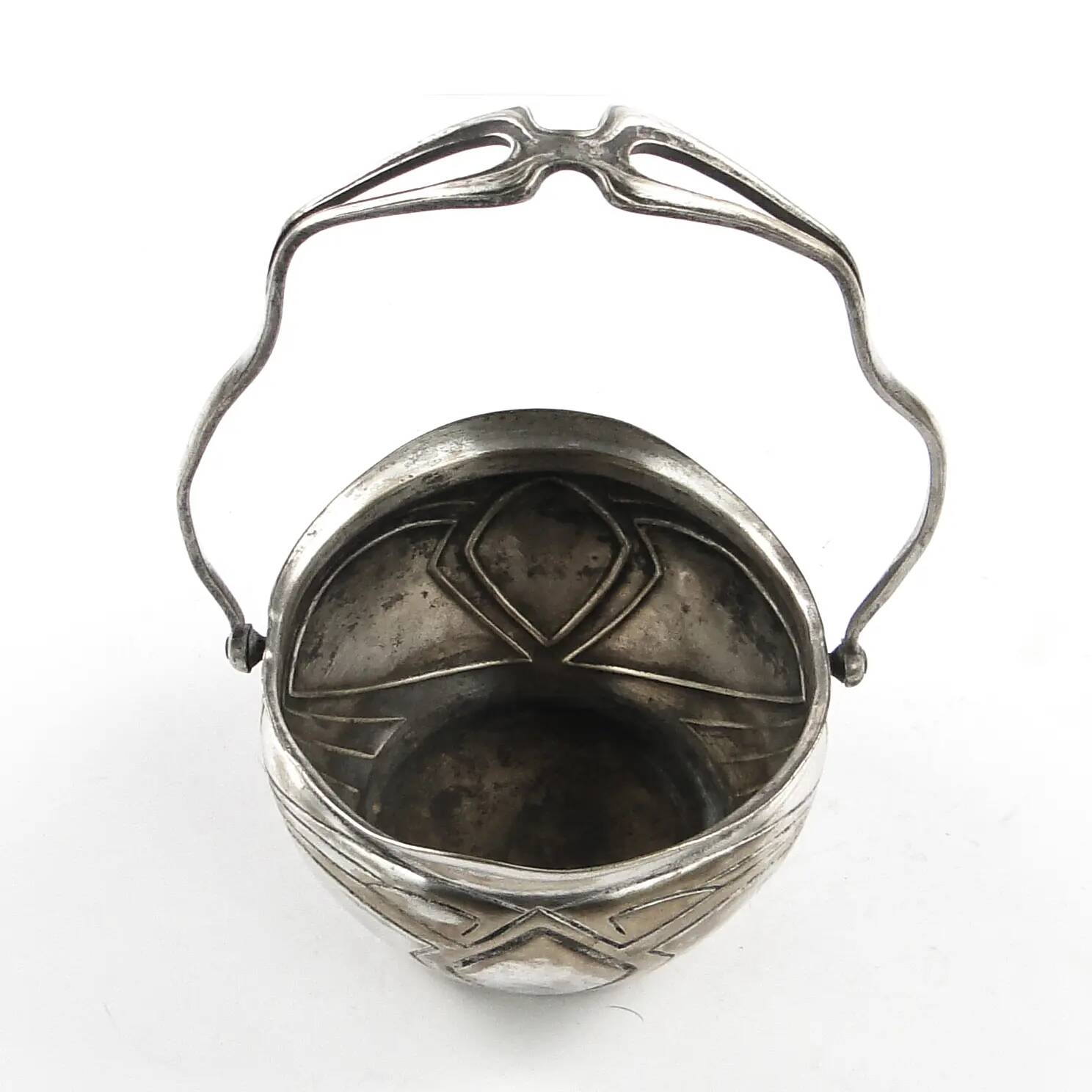 Sucrier Art Nouveau, Suède, début du XXe siècle