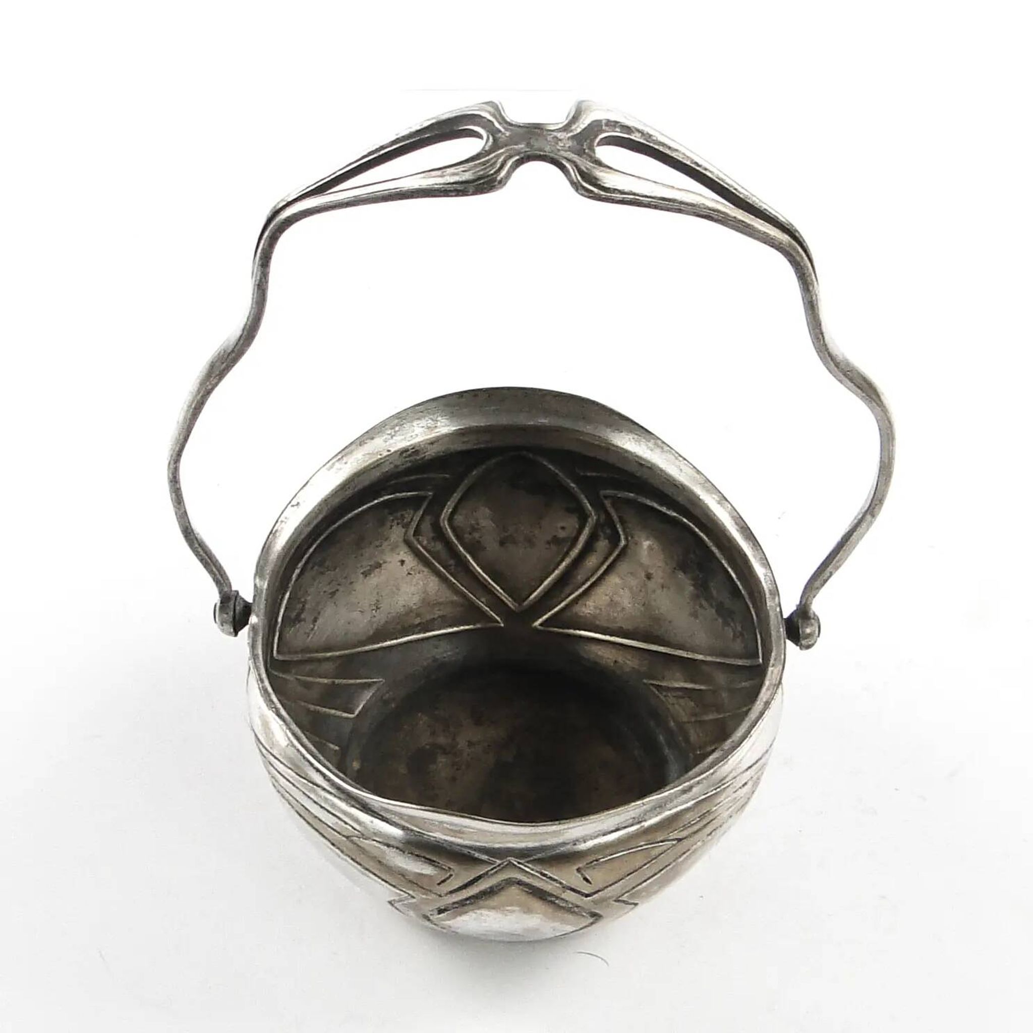 Sucrier Art Nouveau, Suède, début du XXe siècle