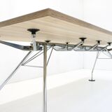 Reversible Nomos Dining Table by Norman Foster for Tecno