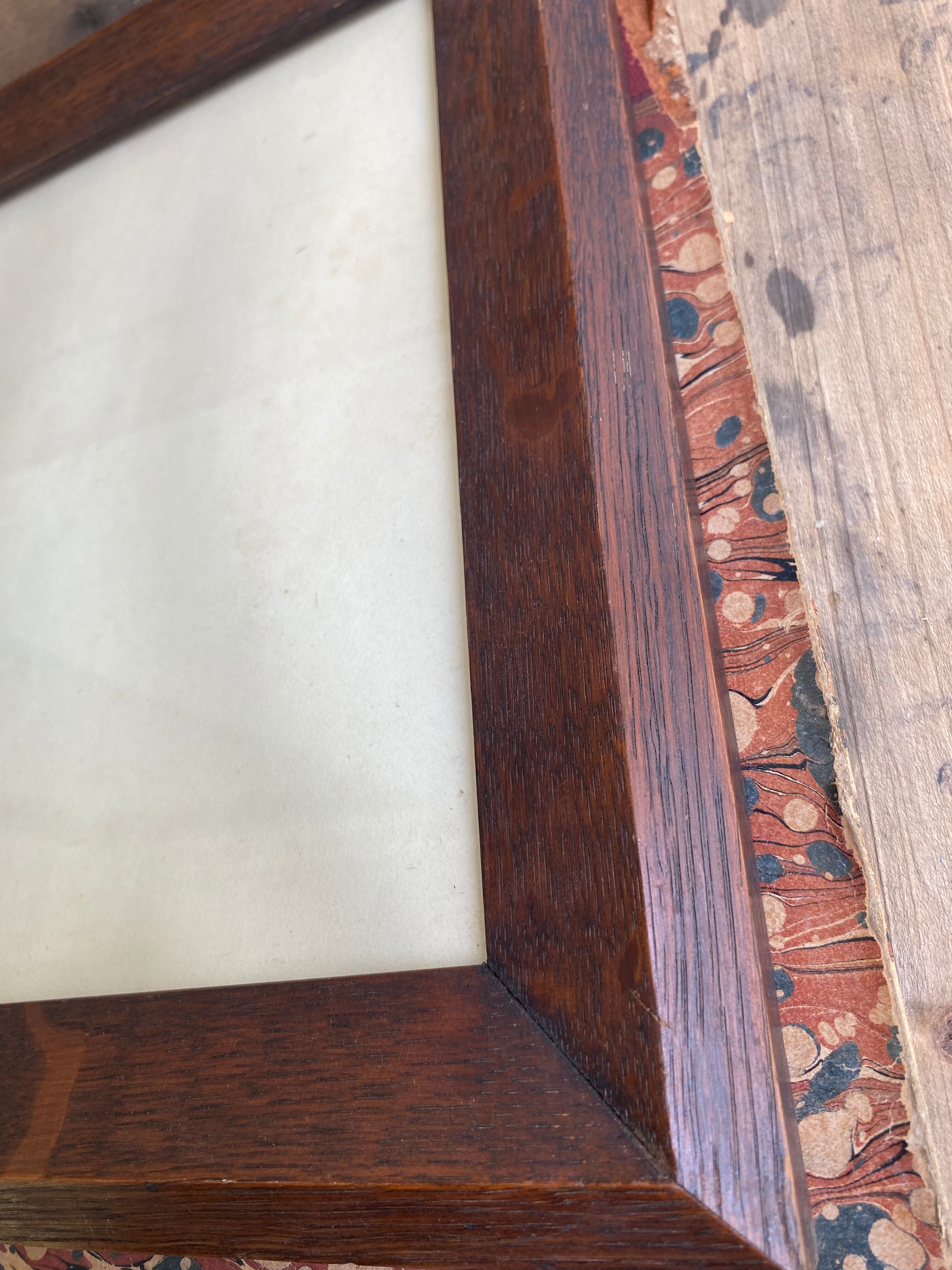 Frame 1900 wood, glazed