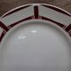 Ancien plat rond Badonviller modèle 'Louise'