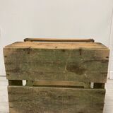 Vintage perrier crate