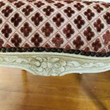 Louis XV style convertible armchair