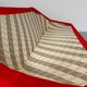 Living room sofa and 2 armchairs French design Steiner 70s vintage fabric
