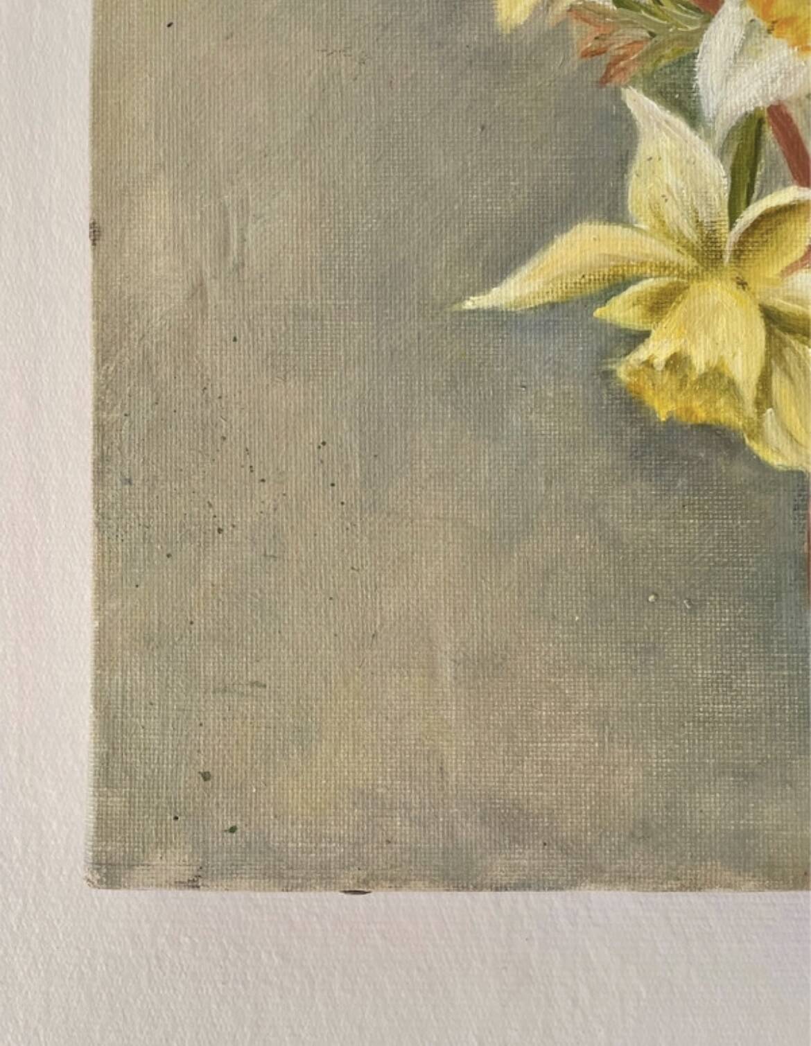 Ancient floral tableau