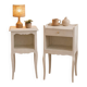 Louis XV style bedside tables