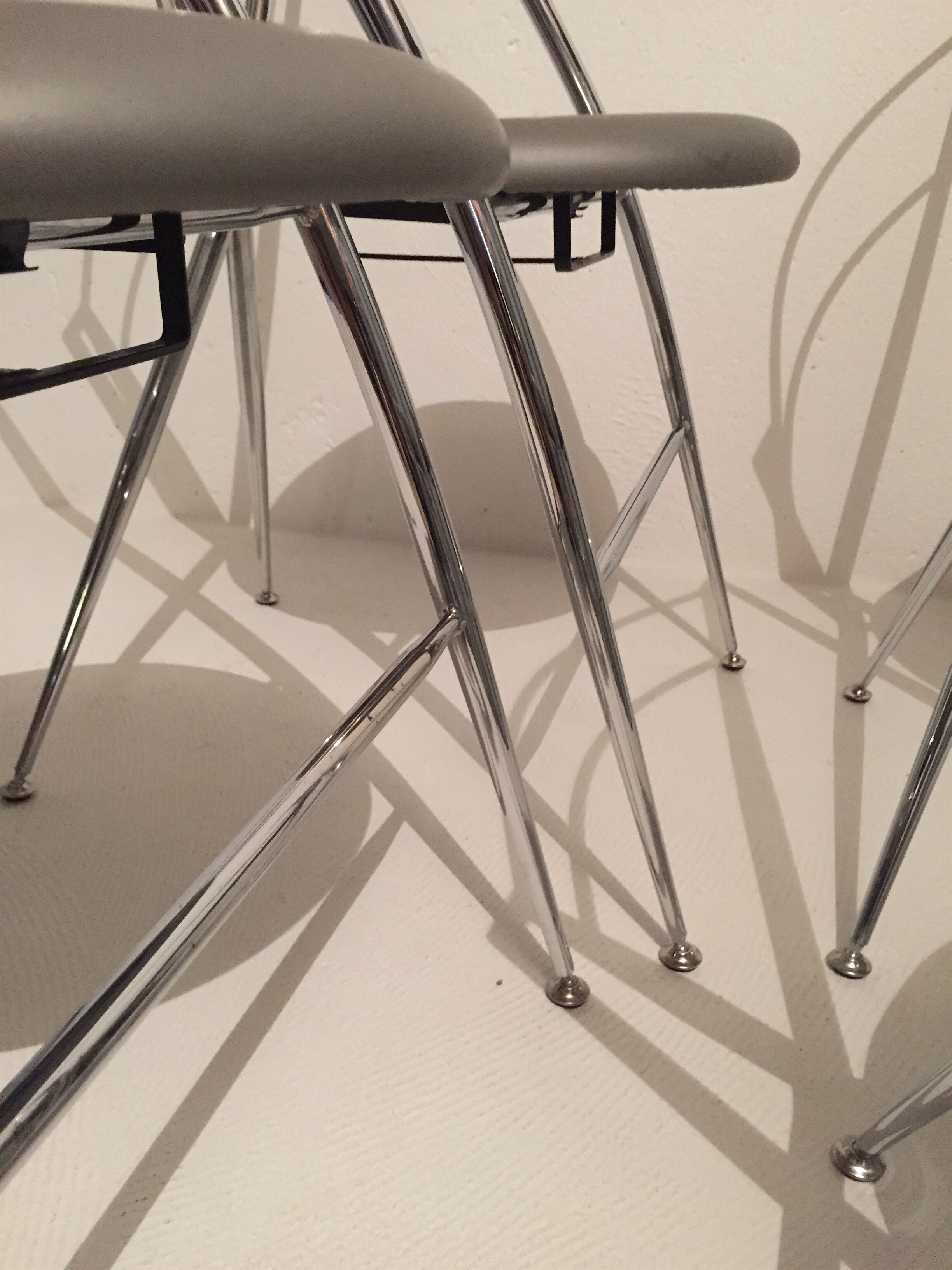 Yamakado, 4 Cinderella folding chairs, design 1987