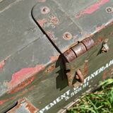 Trunk chest military bench 50s militaria