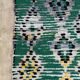 Tapis Marocain Boujad coloré - 80 x 228 cm