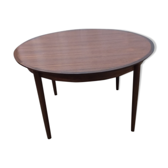 Table Ronde scandinave en palissandre de Rio