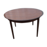 Scandinavian round table in rio rosewood