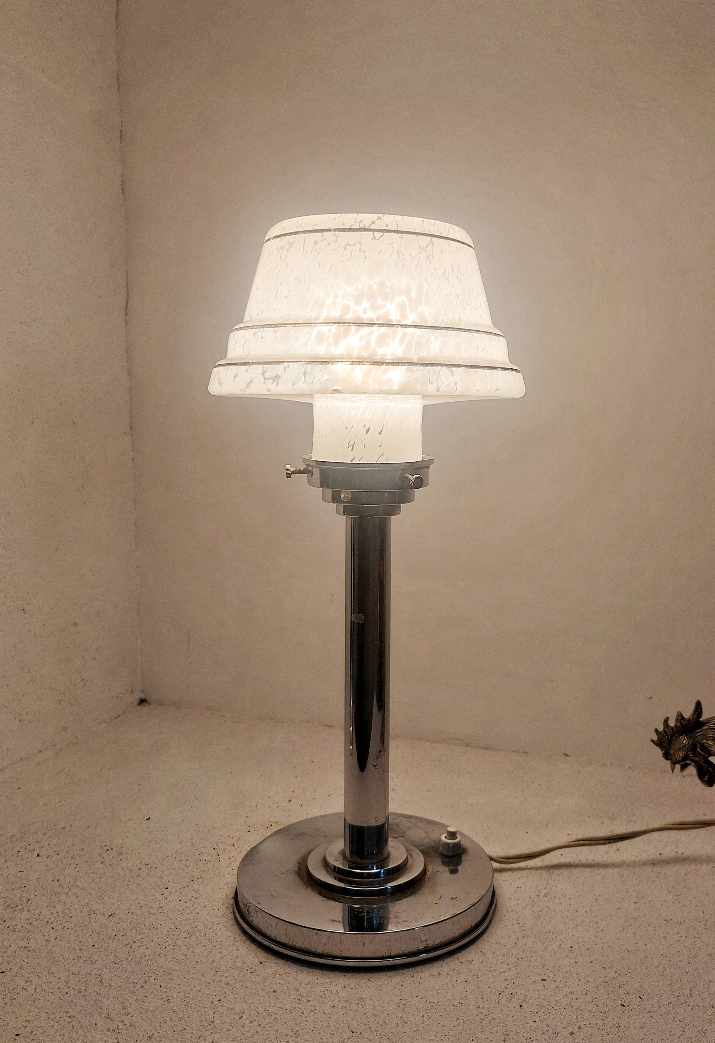Vintage Art Deco style lamp