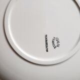 Gien plates, set of 5