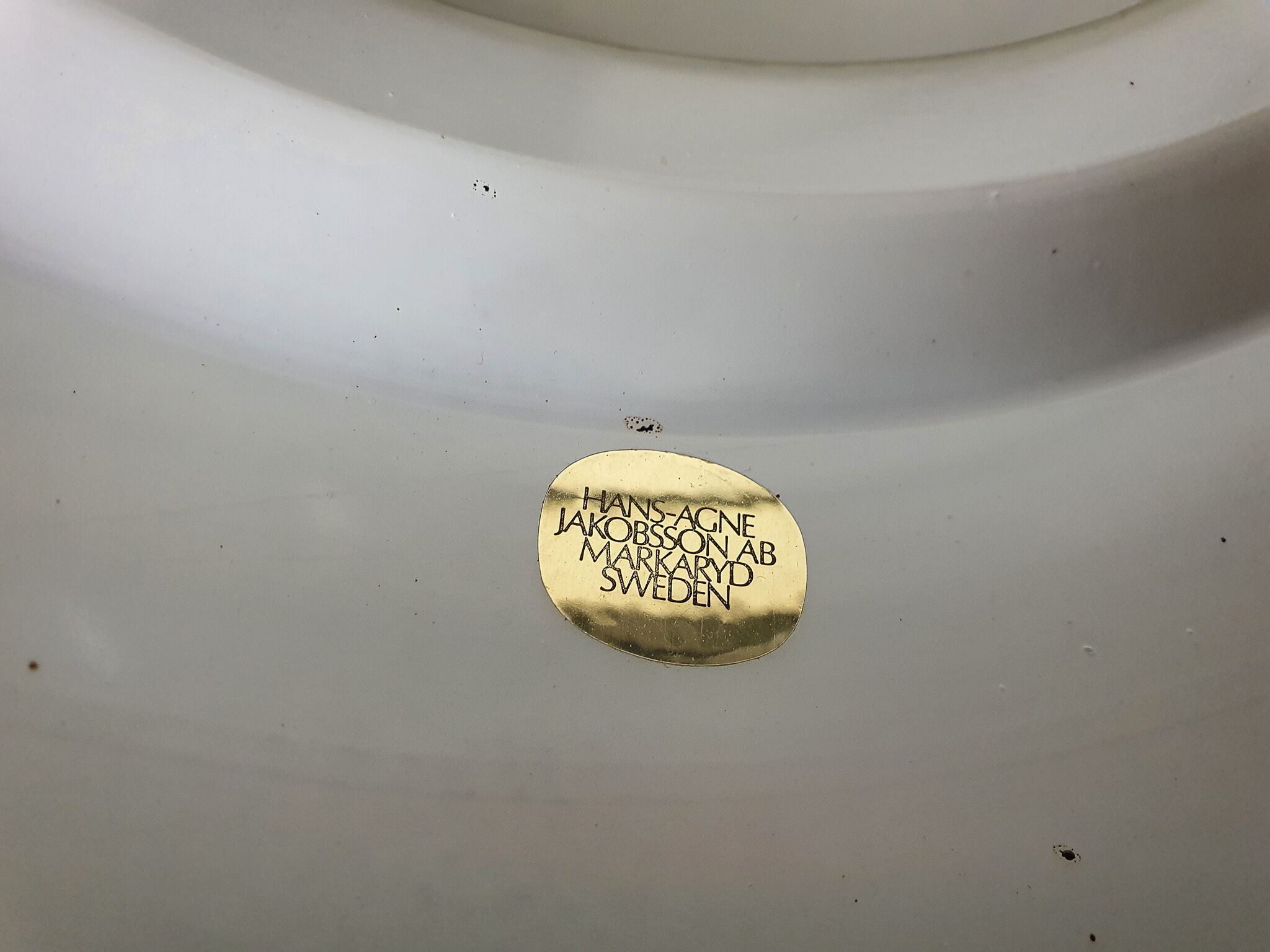 Pendant light by Hans Agne Jakobsson for AB, Markaryd, Sweden 1980's