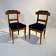 Biedermeier Chairs in Cherry Wood, Germany, 1830s, Set of 5
