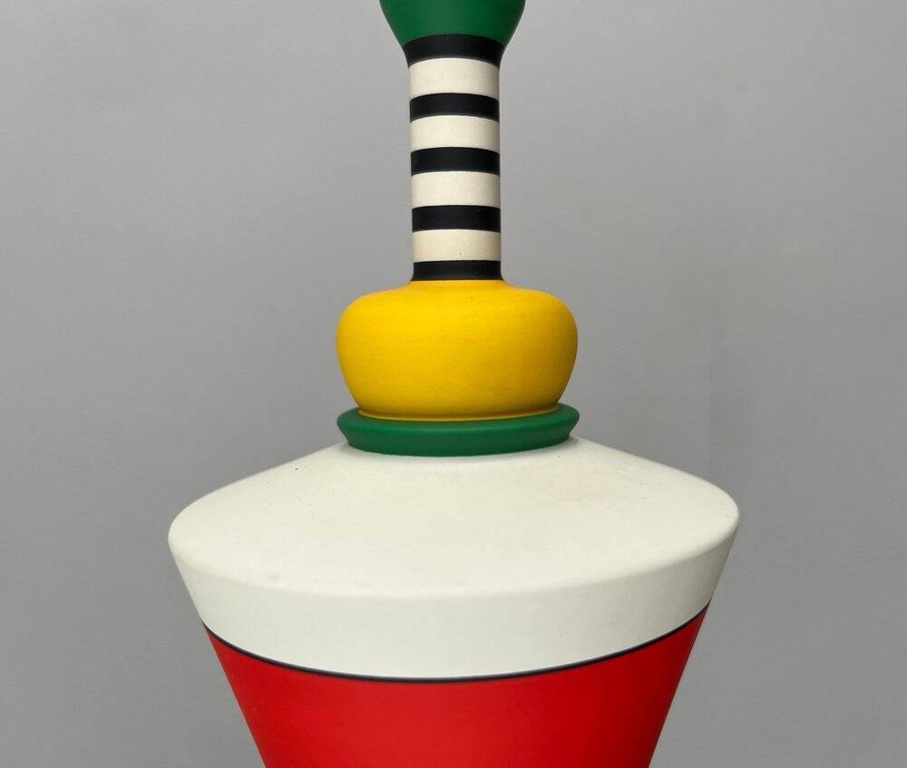 French vintage floor lamp by Olivier Villatte, 1980s.