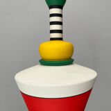 French vintage floor lamp by Olivier Villatte, 1980s.