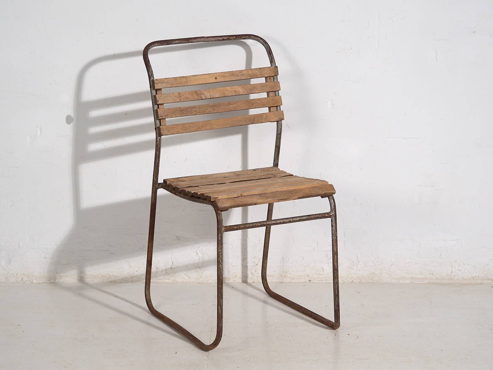 Chaises de jardin anciennes (c.1920). Ensemble de 2 pièces n°7