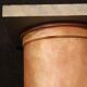 Pair of french columns in lacquered wood