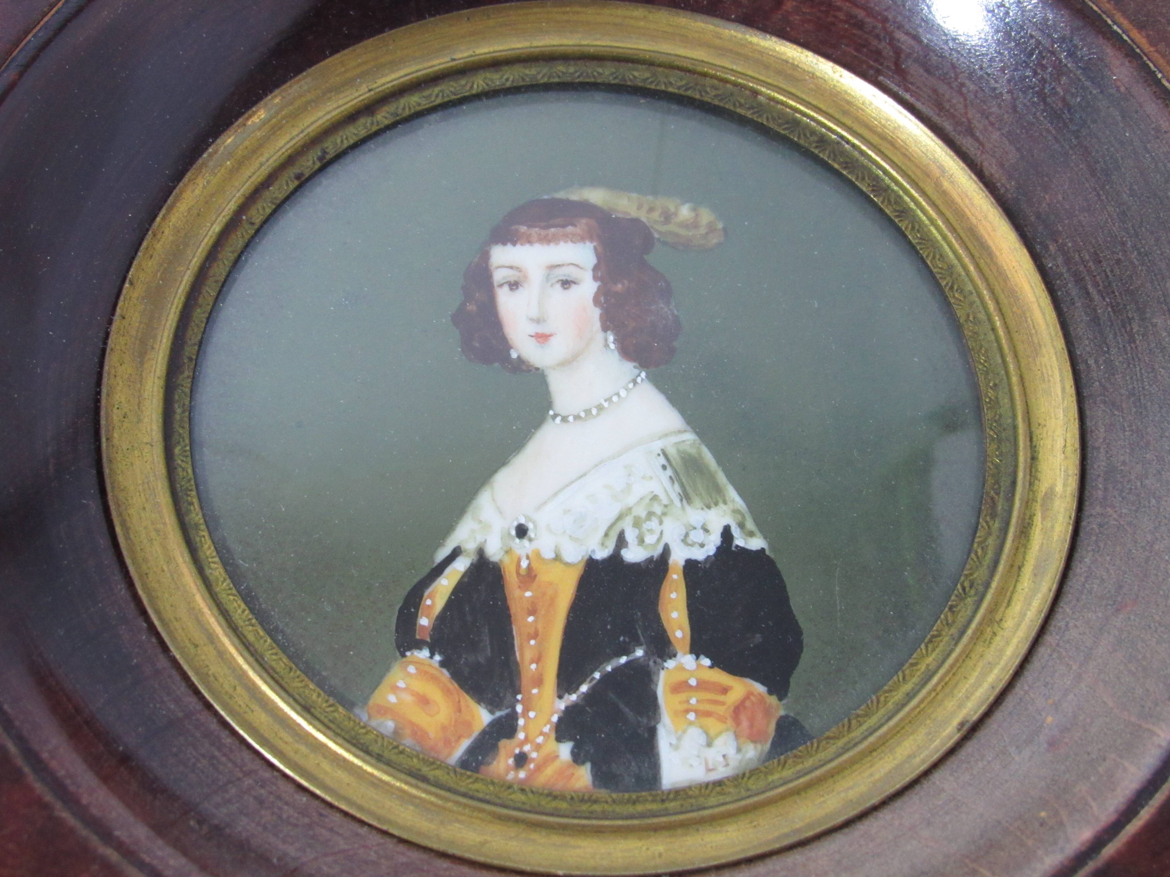 Tableau miniature peinture à la main