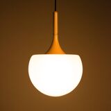 Mushroom-shaped pendant light - Elio Martinelli