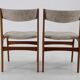 1960s Set of 4 Danish Teak Dining Chairs, Restored