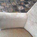 Organic year 50 glossy beige club Chair