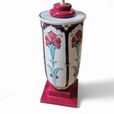 Bitossi/ ceramic table lamp 1980s / vase lamp / marked