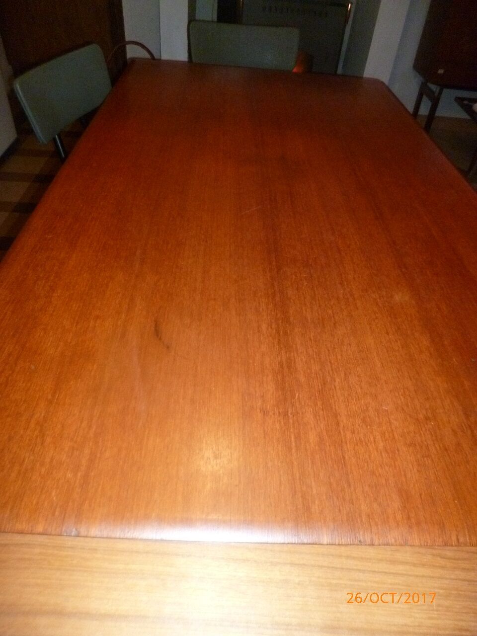 Teak 1960 scandinavian style dinning table