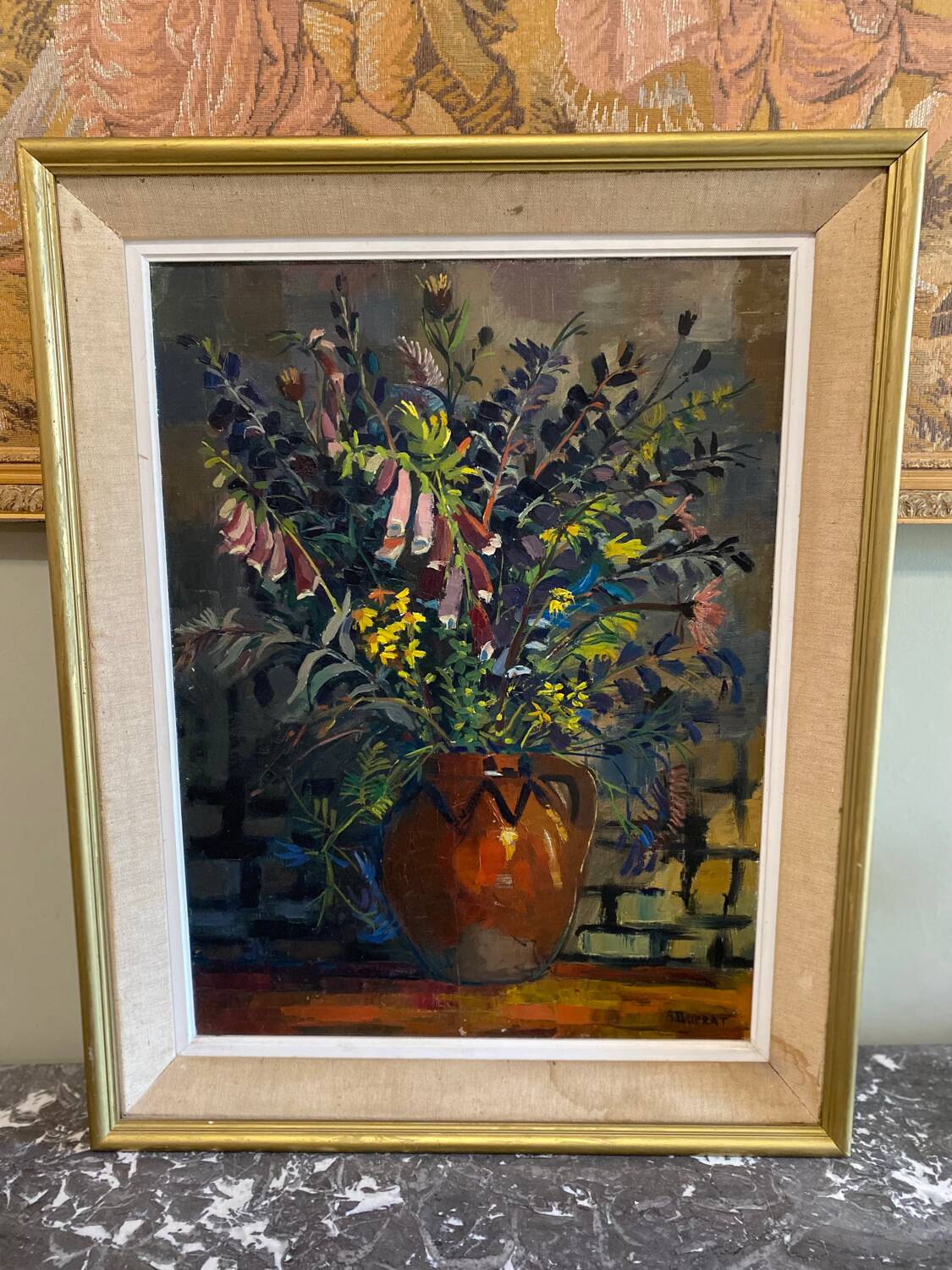 Oil on canvas André Duprat