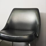 Desk and two chairs by Fantoni, 1960, set of 3