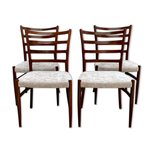 Suite de 4 chaises design danois