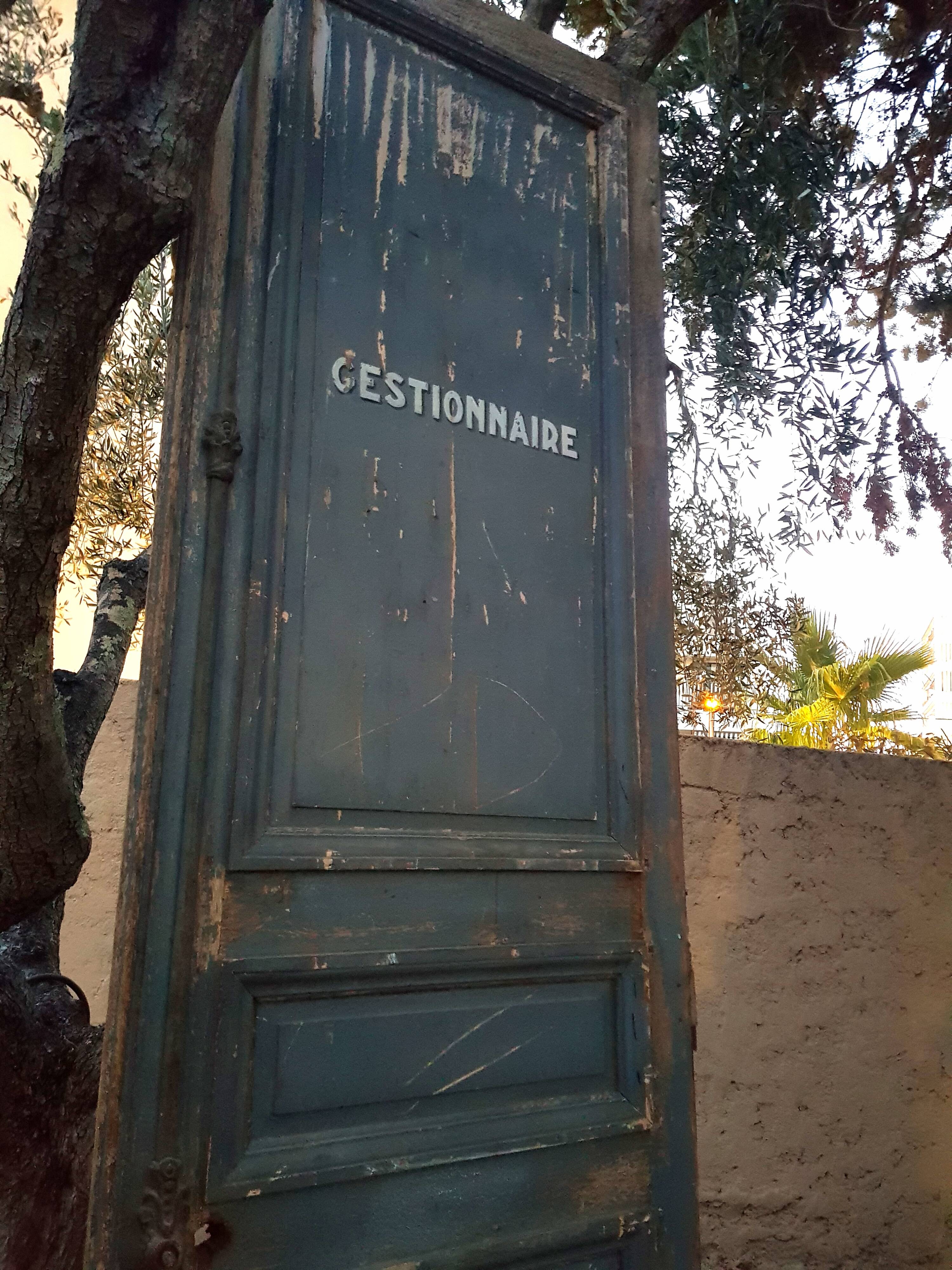 Old door "Manager"