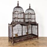 Brocant bird cage patina