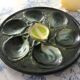Saint Clément oyster plate, ceramic