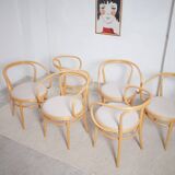 Fauteuils 209 de Thonet, 1986, Set de 6