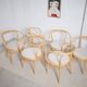 Fauteuils 209 de Thonet, 1986, Set de 6