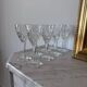 Service de 22 verres en cristal Saint-Louis modèle Chantilly