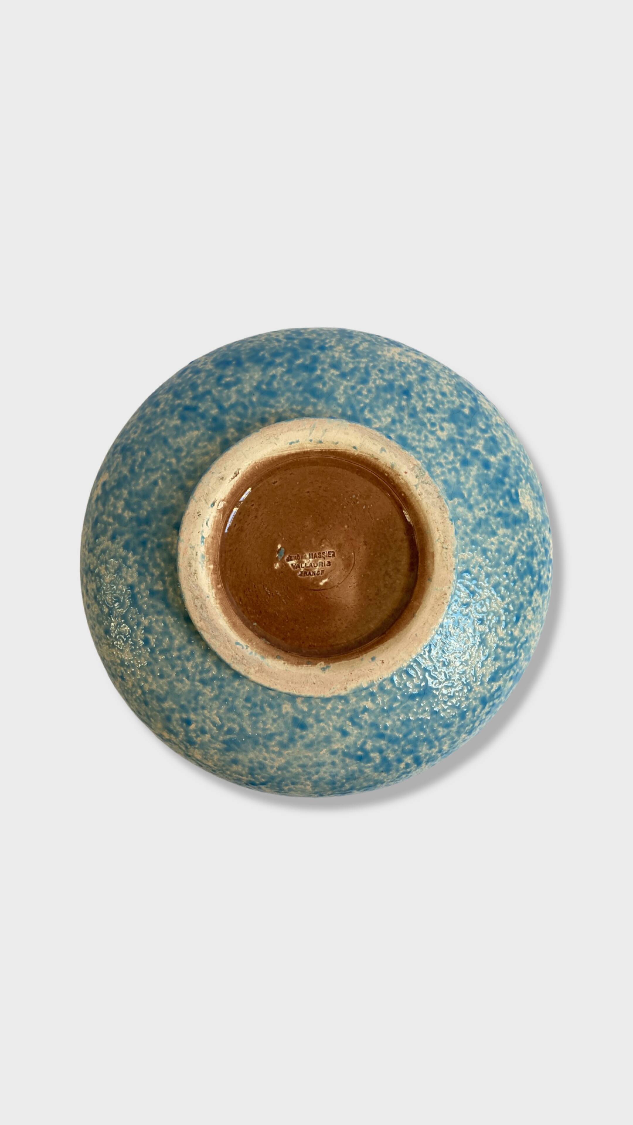 Jerome Massier ceramic fruitbowl Vallauris