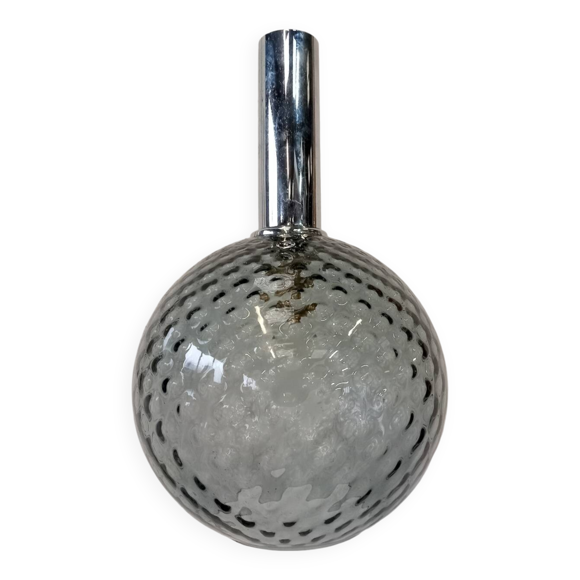 Vintage bubble glass ball pendant light