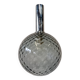 Vintage bubble glass ball pendant light